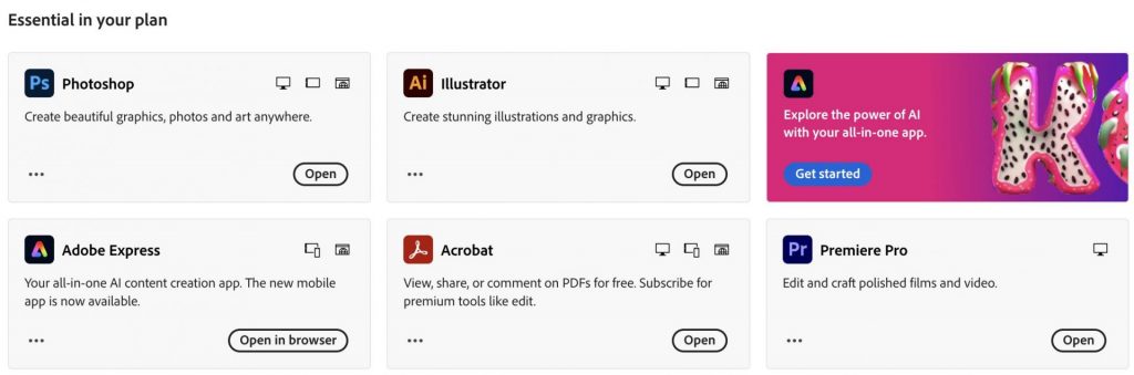 Adobe Express Creative Cloud